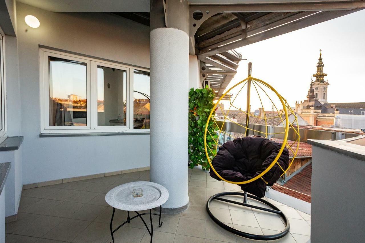 Urban Chic Lägenhet Novi Sad Exteriör bild